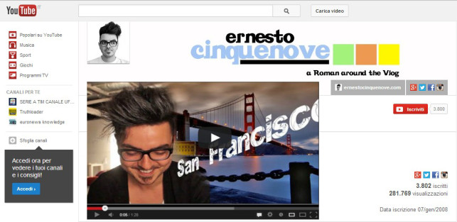 Raccontarsi su Youtube