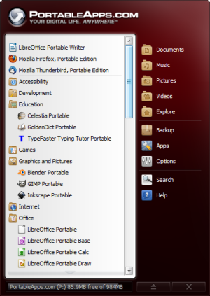 theportableapps_menu