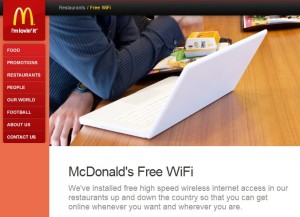 McDonalds Wi-Fi