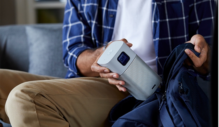 Custodia Rigida Per Videoproiettore Portatile - Interno In Velluto, Antiurto, Per Viaggi E Conservazione - Foto 5