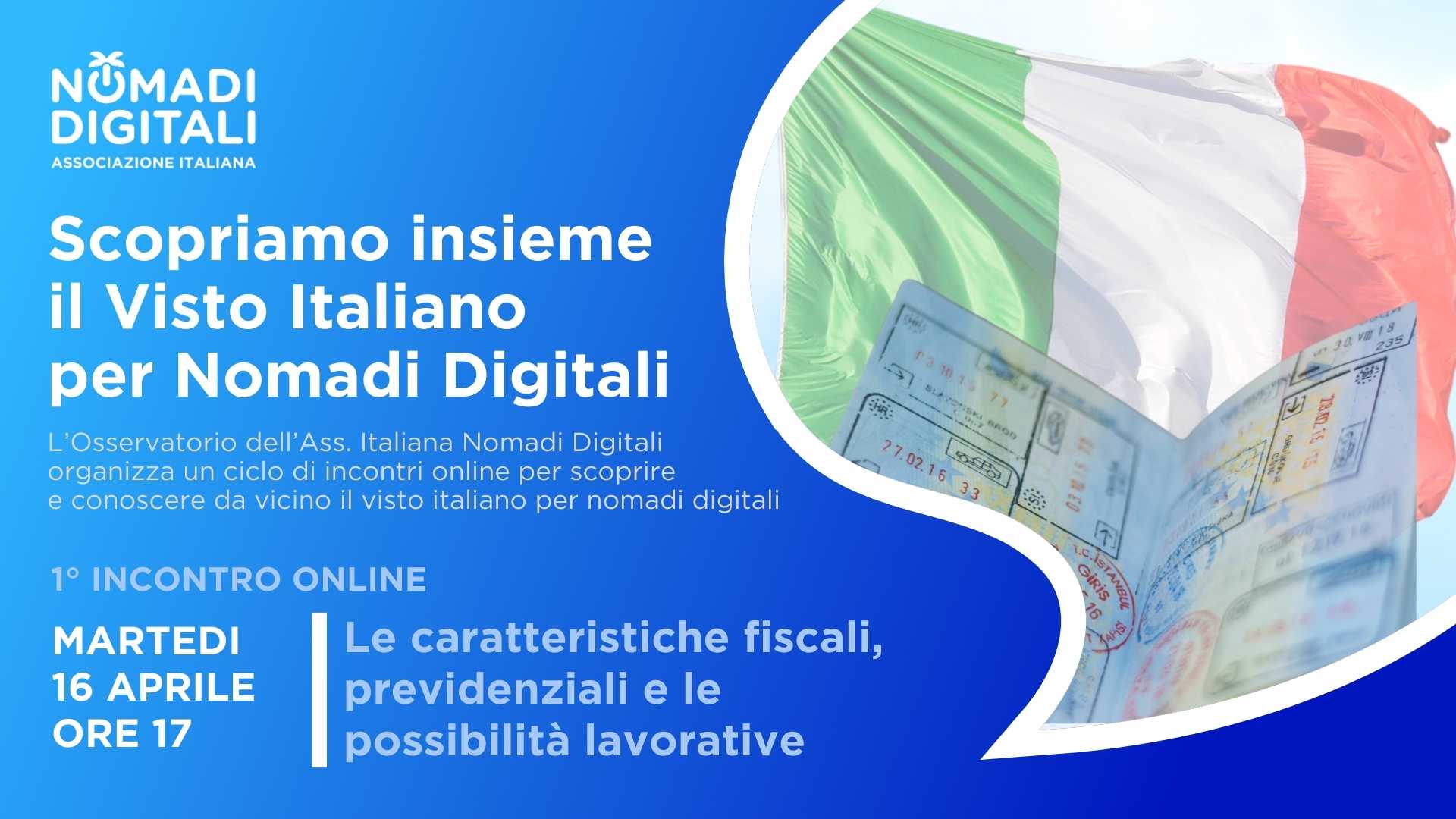 Primo incontro visto italiano nomadi digitali